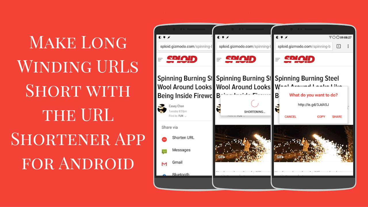 URL Shortener App Lets You Shorten URLS Easily on Android