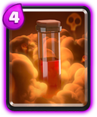 Clash Royale Cards in Arenas - poison