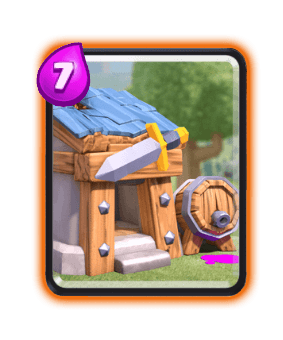 Clash Royale Cards in Arenas - Barbarian Hut