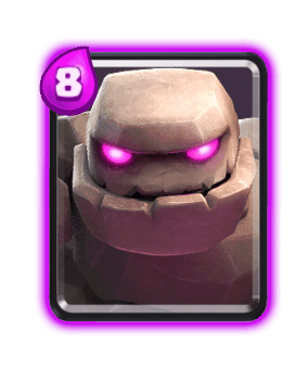 Clash Royale Cards in Arenas - Golem
