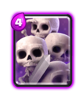 Clash Royale Troop Cards - skeleton army