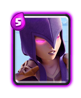 Clash Royale Troop Cards - witch