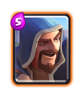 Clash Royale Cards in Arenas - wizard