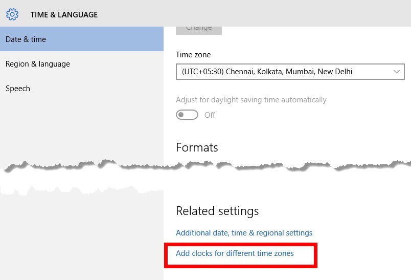 Add a second clock to the windows taskbar