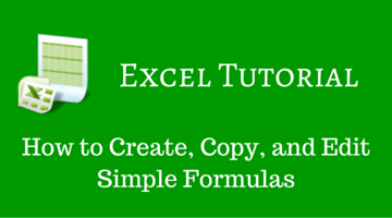 Excel Formulas for Beginners - Create, Edit, Copy - TheAppTimes