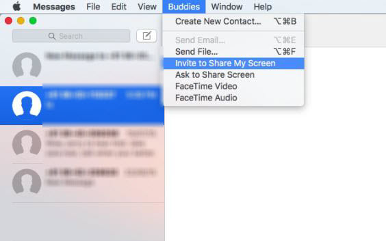 How to Share your Mac Screen with Messages App