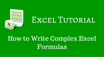 How to Write Complex Excel Formulas - TheAppTimes