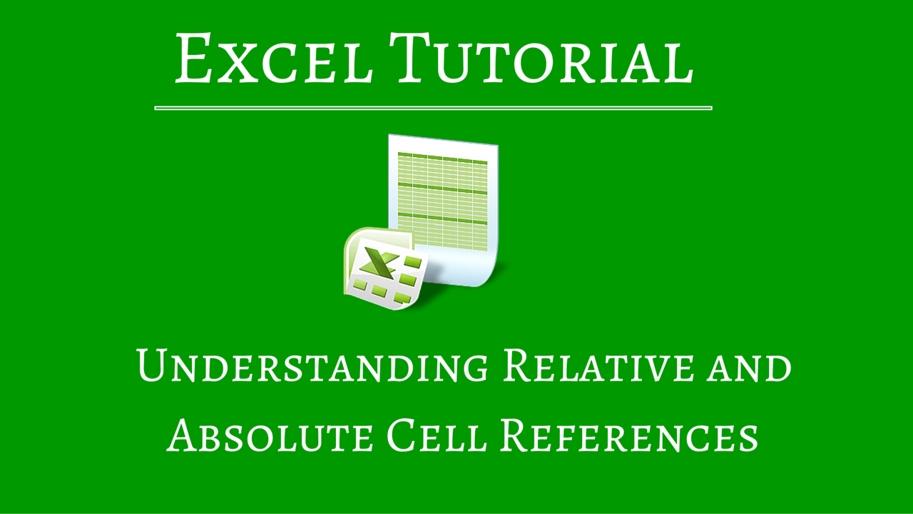 relative cell reference excel 2016
