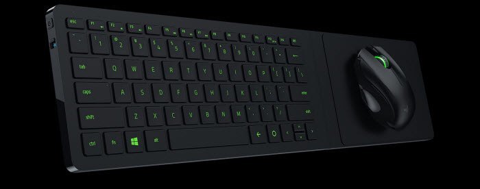 razer turret - ergonomic gaming keyboard