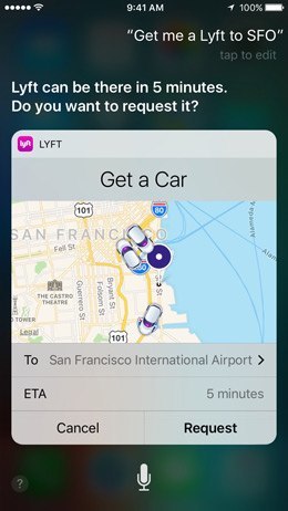 ios 10 features - siri and maps