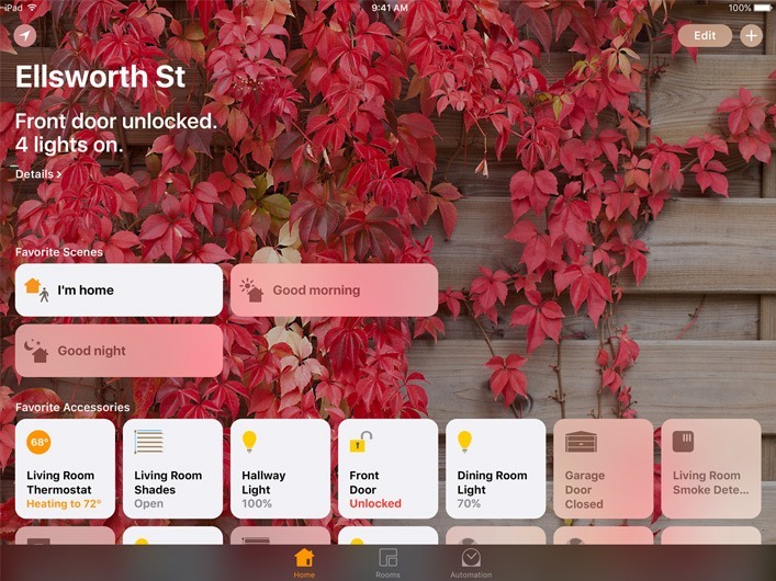 ios 10 tips - homekit improvements