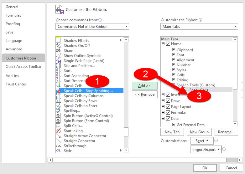How to Use Text to Speech to Check Errors in Excel
