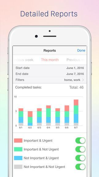 Focus Matrix Reports