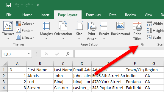 where is dialog box launcher in excel