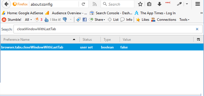 How to Keep Firefox Open When You Close the Last Open Tab