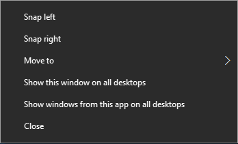 Windows 10 Task View update