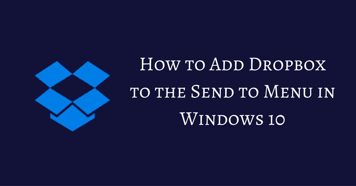 how to use dropbox on windows 10