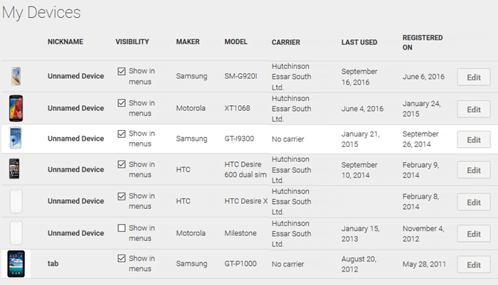 How to Remove Old Android Devices from Google Play