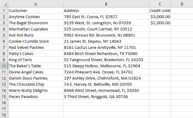 how to use data validation