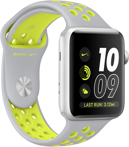 apple watch nike silver volt