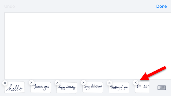 How to Delete Handwritten Messages in iOS 10