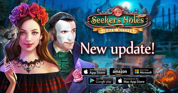 Hidden Mystery Game Seekers Notes Halloween Update