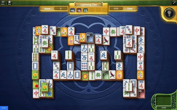 microsoft mahjong lightning-tiles