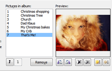 create your perfect christmas photo album