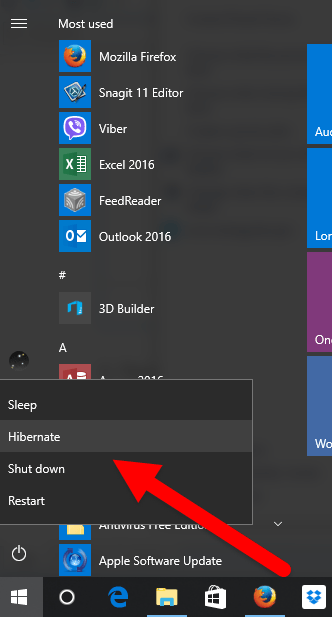 you-will-see-the-hibernate-option-added-to-the-start-menu