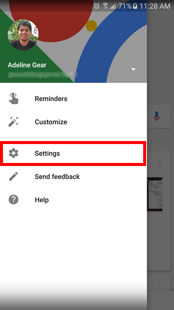 Google Settings