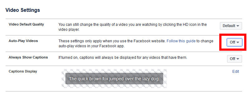 How to Stop Facebook AutoPlaying Videos with Sound