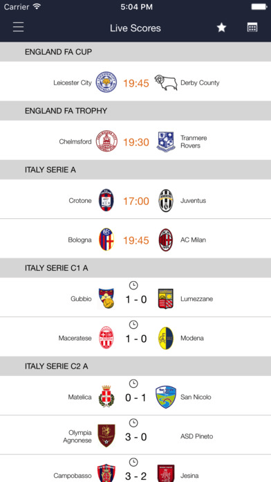 Live Scores