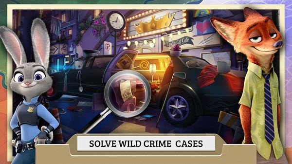 Zootopia Crime Files Hidden Object