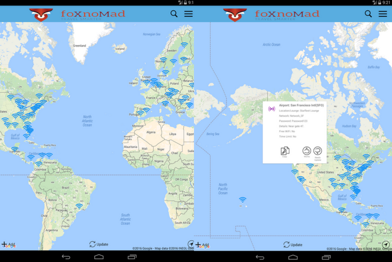 Access Airport WiFi Passwords Around the World with WiFox App