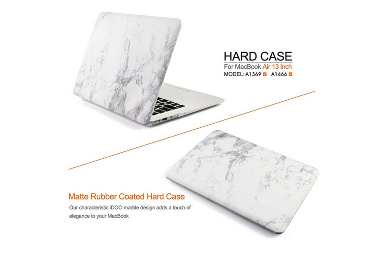 Give Your Macbook an Elegant Look with iDOO Marble Pattern Case