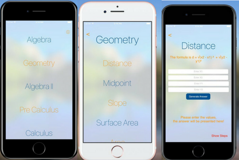 Never Memorize a Formula with 6284 Calc App for iOS