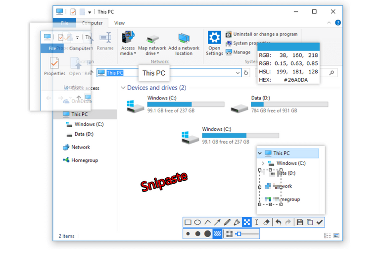 Snipaste is a Versatile Free Windows App for Taking Screenshots