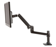 AmazonBasics Wall Mount Monitor Stand - Ergonomic and Space Saving