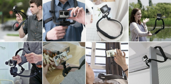 SELDI 7-in-1 Wearable Video Rig - Modes