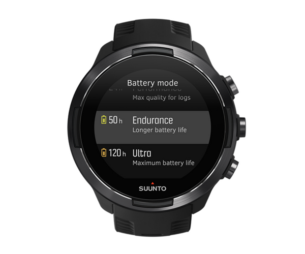 Suunto 9 Smartwatch - battery modes