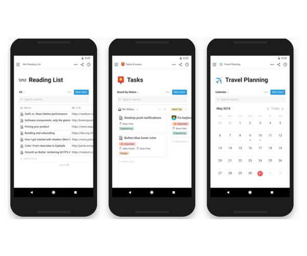 Notion Productivity App
