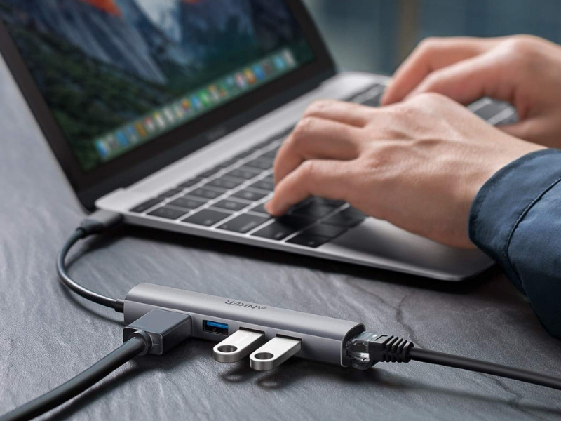 Essential Accessories for Chromebook - Anker USB-C Hub
