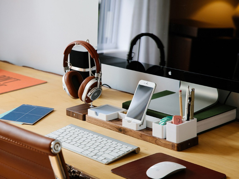 Gather desktop organizer