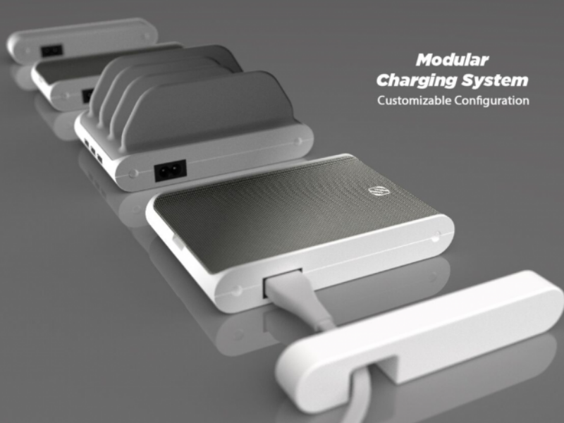 Scosche BaseLynx Charging Station - modular design