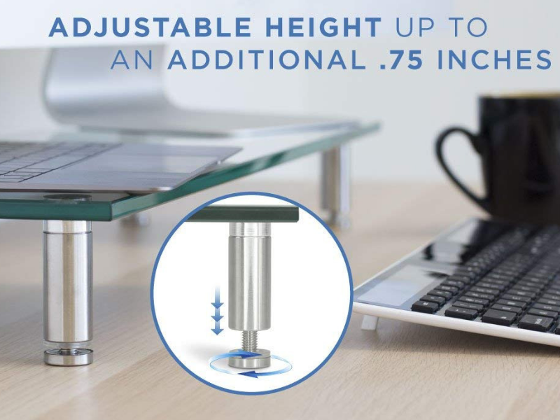 Mount-It Computer Monitor Stand - height adjustable