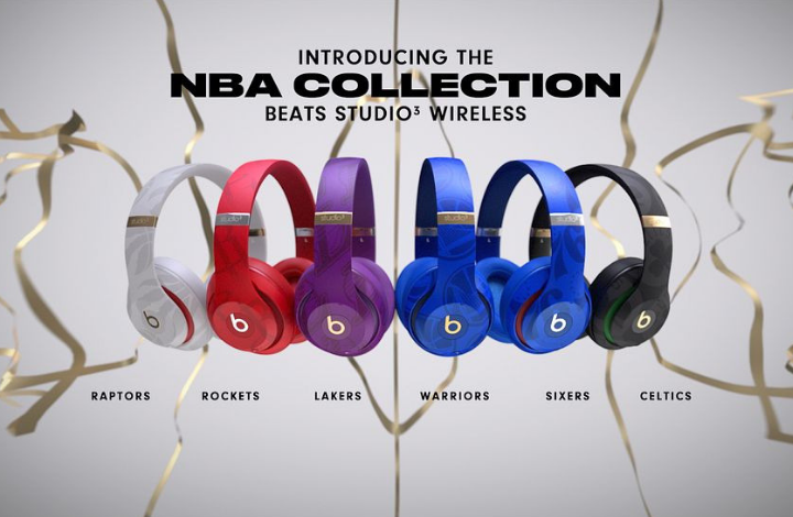 NBA Collection Studio3 Wireless Headphones - TATFI