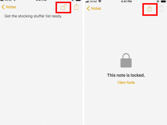 view locked notes - How to Lock Apps on Your iPhone Using Touch ID