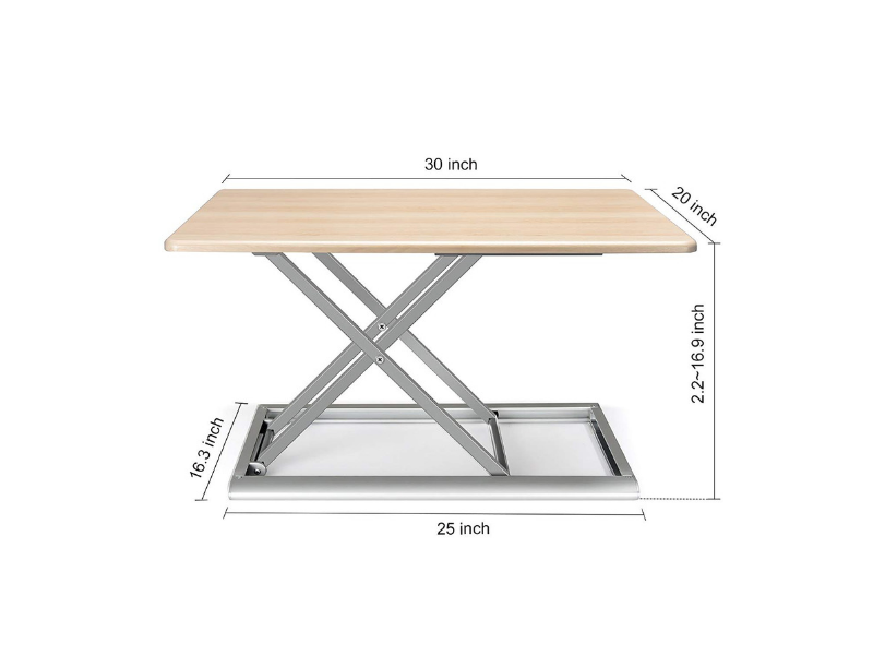 UPERGO Standing Desk Converter Dimensions