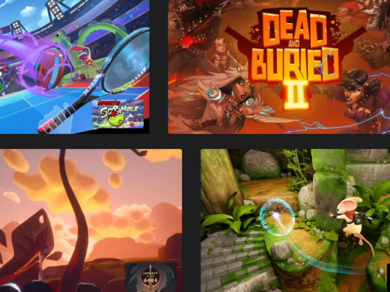 Oculus Quest VR Gaming Headset Games