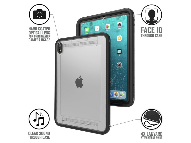 Catalyst Waterproof Cases for iPad Pro - features